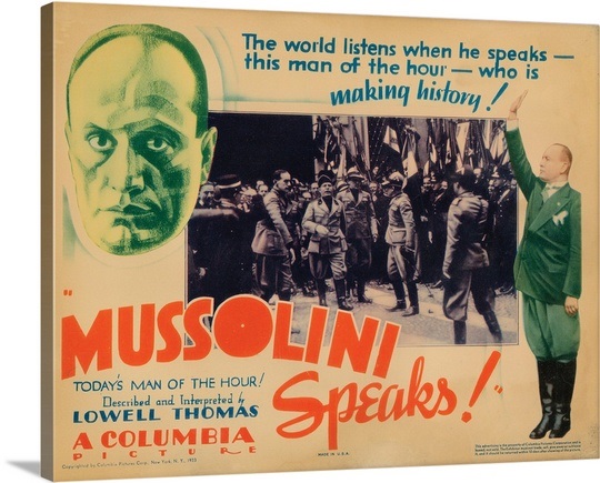 Mussolini Speaks 1