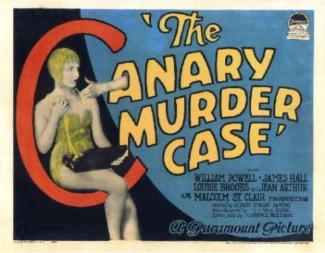 Canary Murder Case The 3