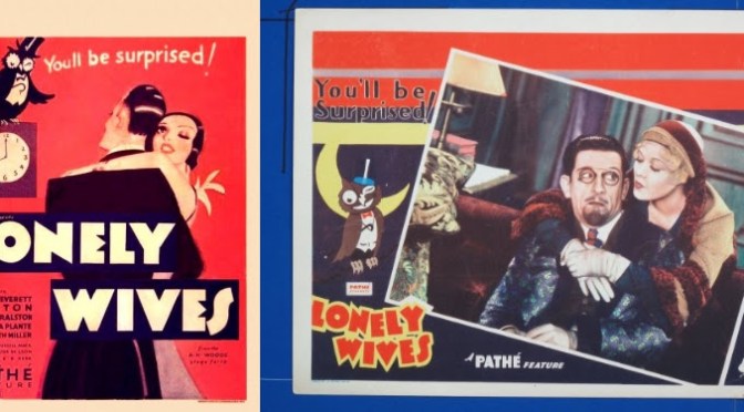 Lonely Wives (1931)