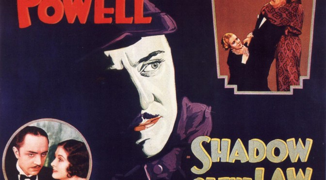 Shadow of the Law (1930)