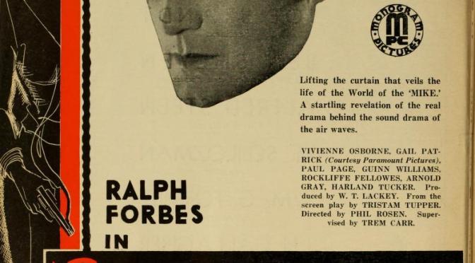 Phantom Broadcast, The (1933)