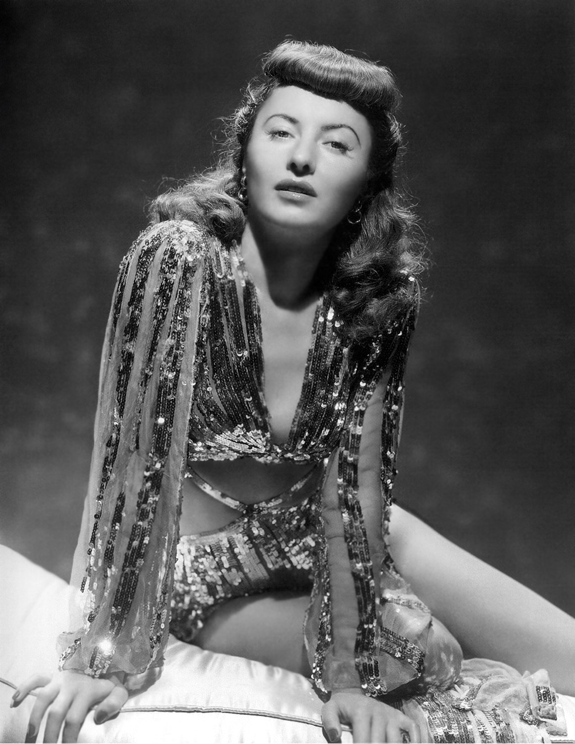 Barbara Stanwyck - by George Hurrell c1941 - Ball Of Fire