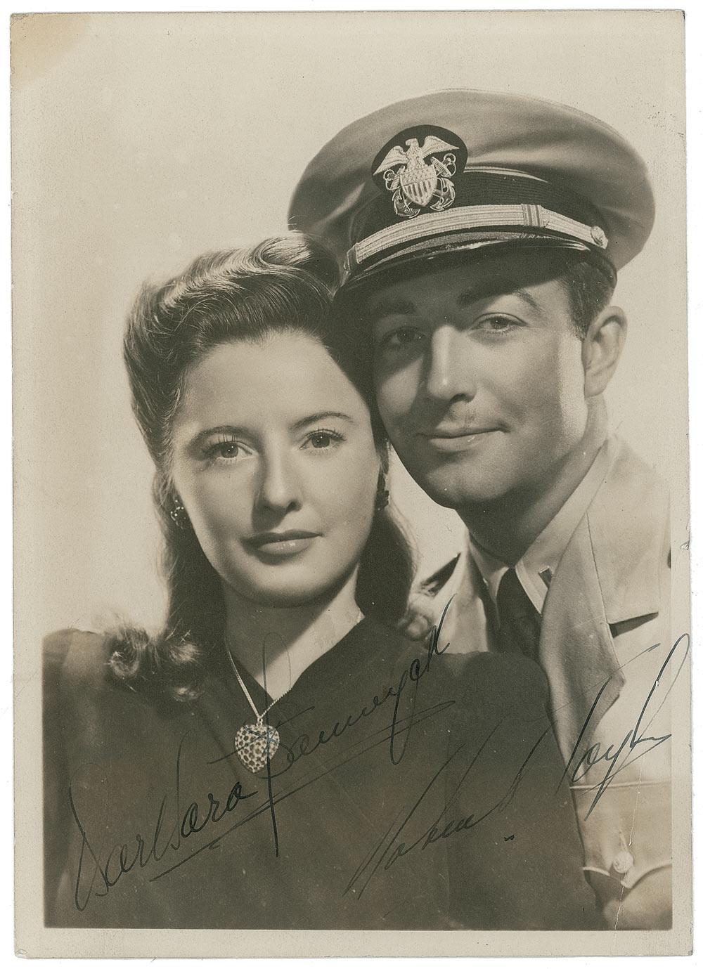 Barbara Stanwyck with Robert Taylor 77