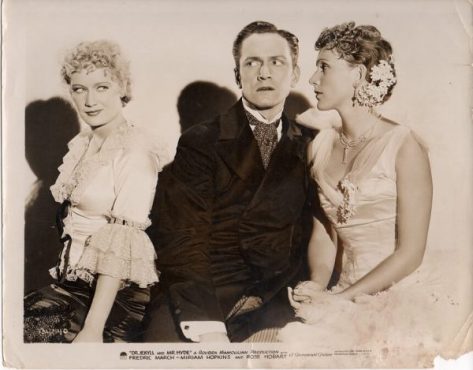 dr-jekyll-and-mr-hyde-1931-publicty-still-with-fredric-march-miriam-hopkins-and-rose-hobart-600x469
